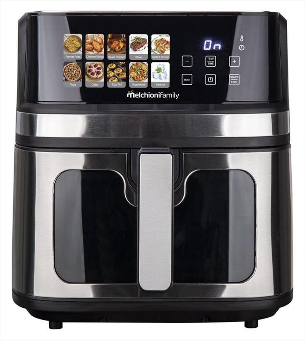 MELCHIONI FAMILY - Friggitrice ad aria GAIA PLUS-Nero /Plastica