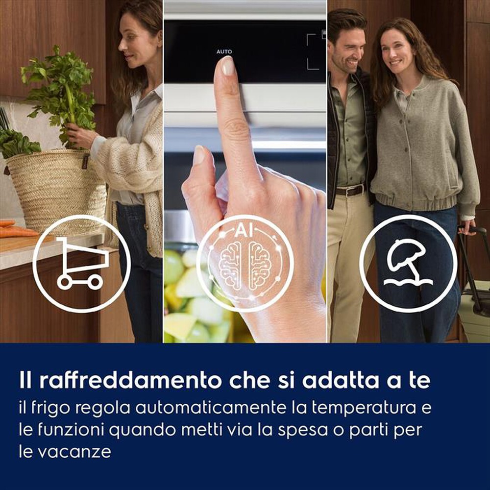 Immagine del prodotto ELECTROLUX - Frigorifero combinato ENA7CD18S Classe D 249lt-Bianco