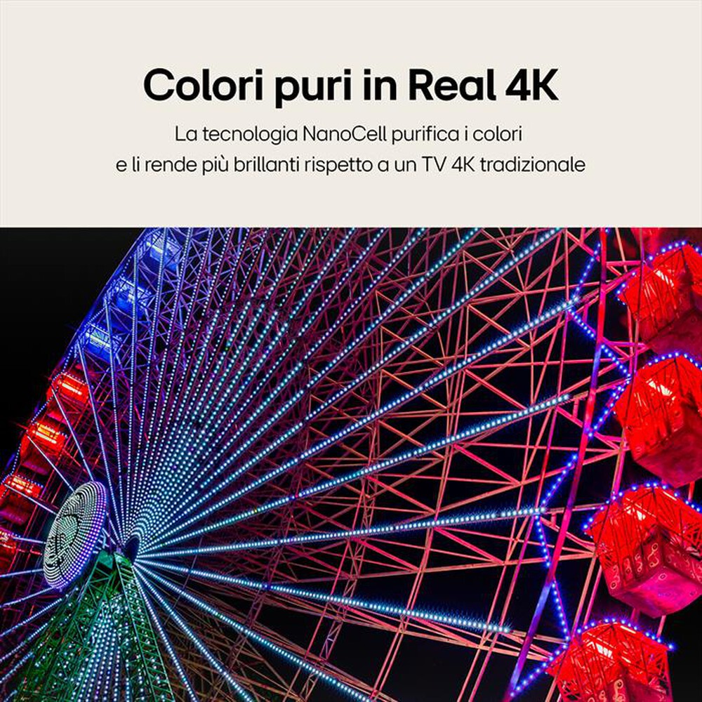 Immagine del prodotto LG - Smart TV NanoCell Serie 82 UHD 4K 50" 50NANO82T6B-Marrone