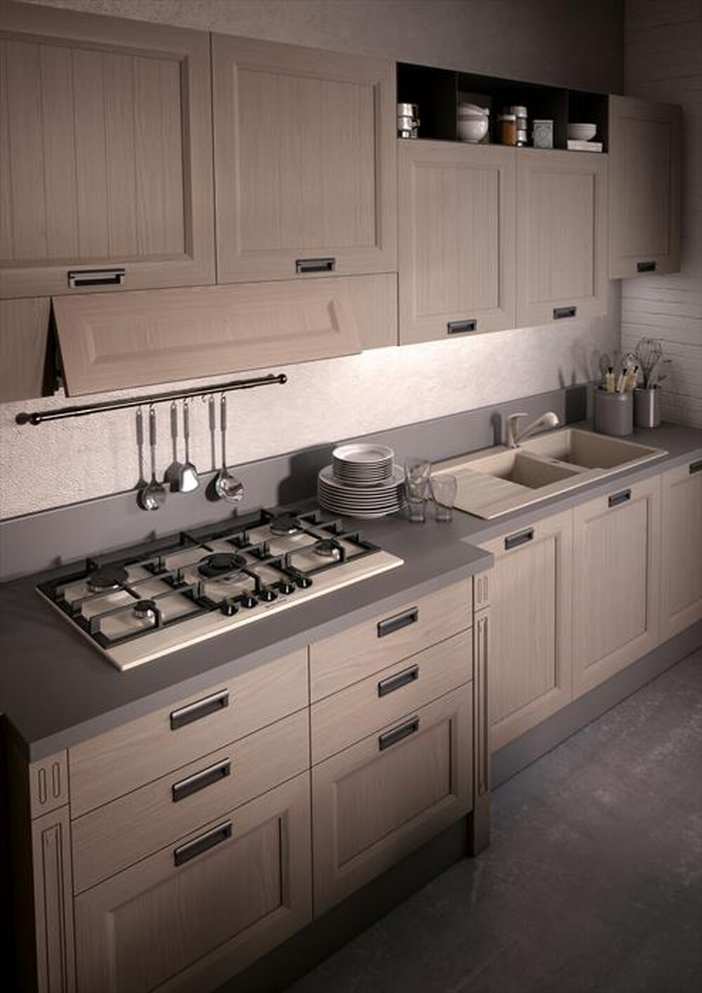 Immagine del prodotto GLEM GAS - Piano cottura a gas GT755SA 5 fuochi 68,5cm-Avena