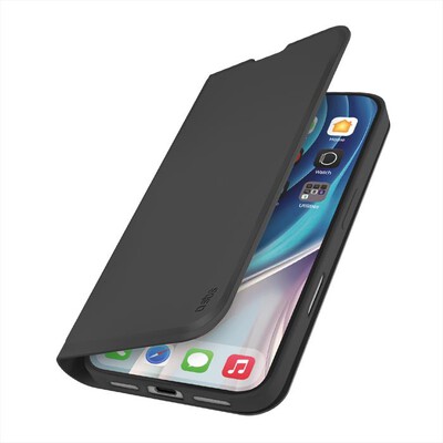 SBS - Cover Wallet smooth per iPhone 17 Pro-Nero