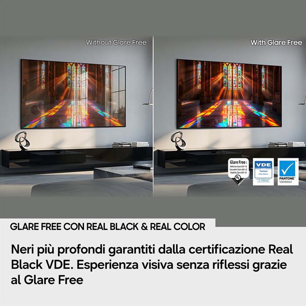 Immagine del prodotto SAMSUNG - Smart TV OLED 4K Vision AI 55" QE55S90HAEXZT-Graphite Black