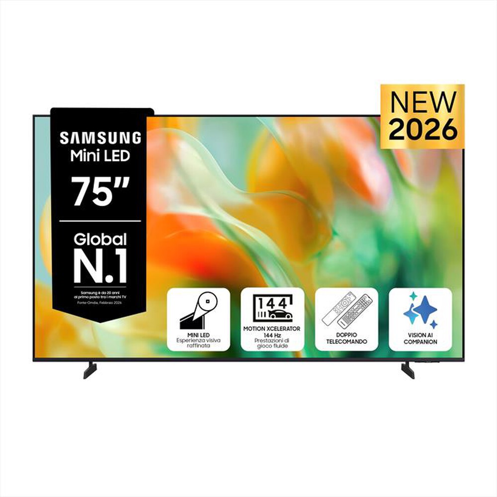 Immagine del prodotto SAMSUNG - Smart TV Mini LED 4K AI 75" UE75M80HAUXZT-Titan Black