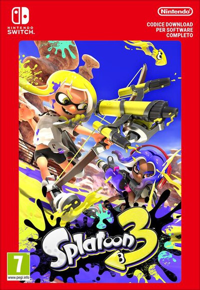 NINTENDO - SPLATOON 3 - CODICE DOWNLOAD