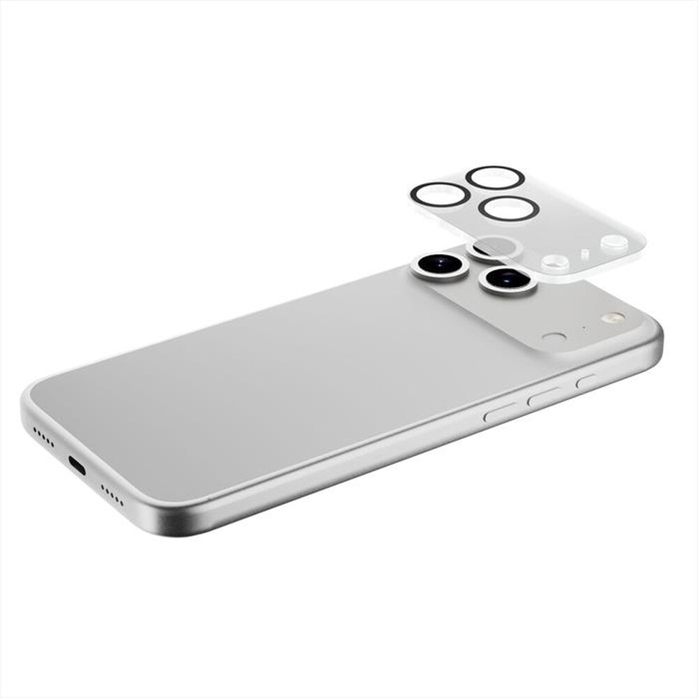 CELLULARLINE - CAMERA LENS per IPHONE 17 PRO-Trasparente