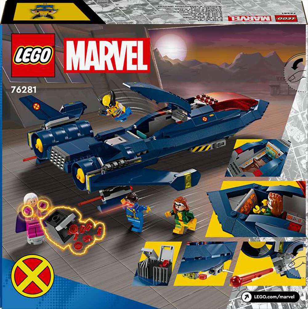 Immagine del prodotto LEGO - SUPER HEROES MARVEL X-Jet di X-Men 76281