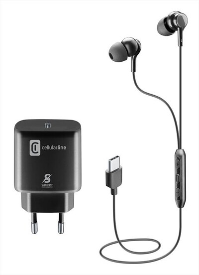 CELLULARLINE - CHARGEMUSICSMK-Nero
