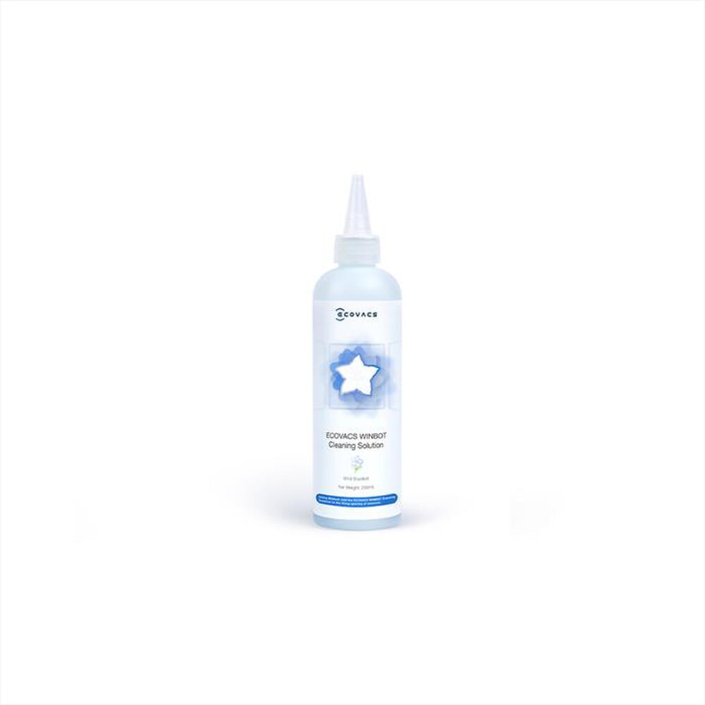 Immagine del prodotto ECOVACS - SOLUZIONE DETERGENTE DA 230 ML - PER WINBOT-BIANCO