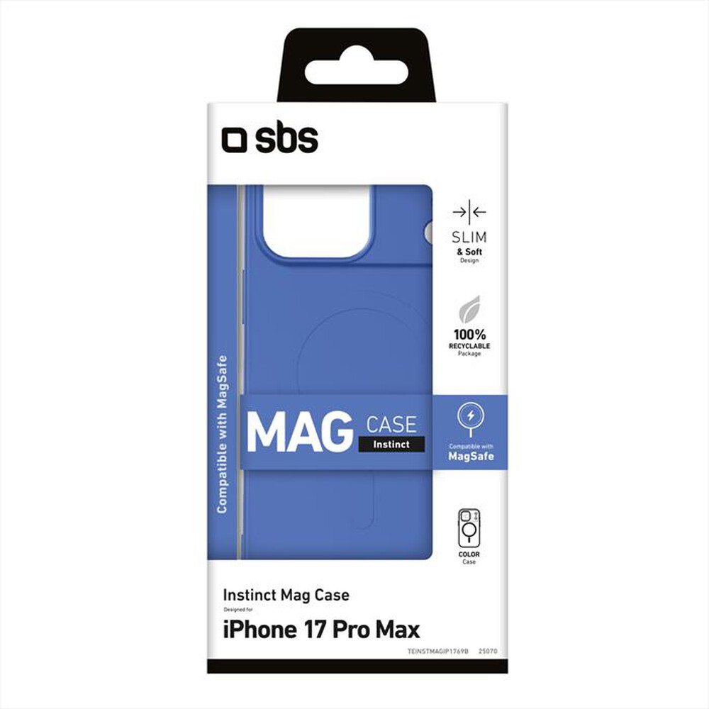 Immagine del prodotto SBS - Cover Instinct Mag per iPhone 17 Pro Max-Blu