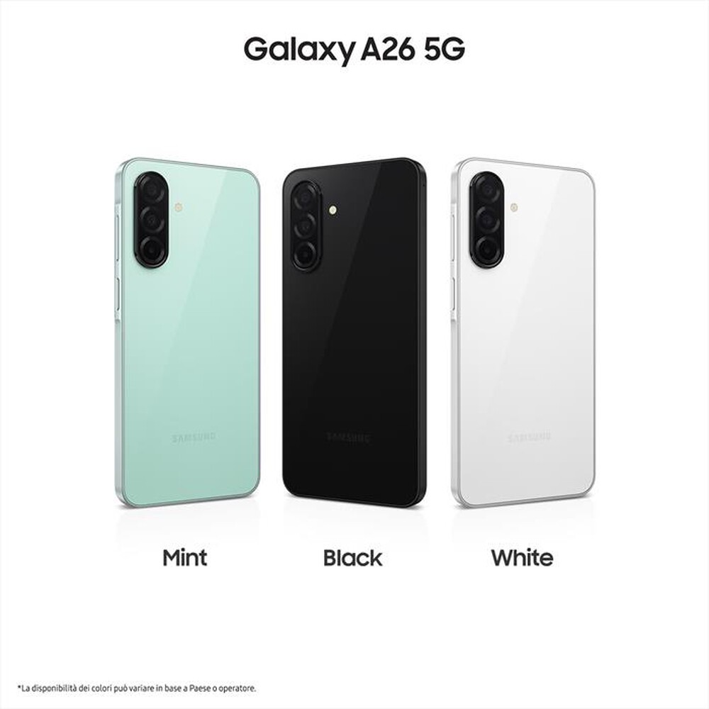 Immagine del prodotto SAMSUNG - Smartphone Galaxy A26 5G 128GB-Mint