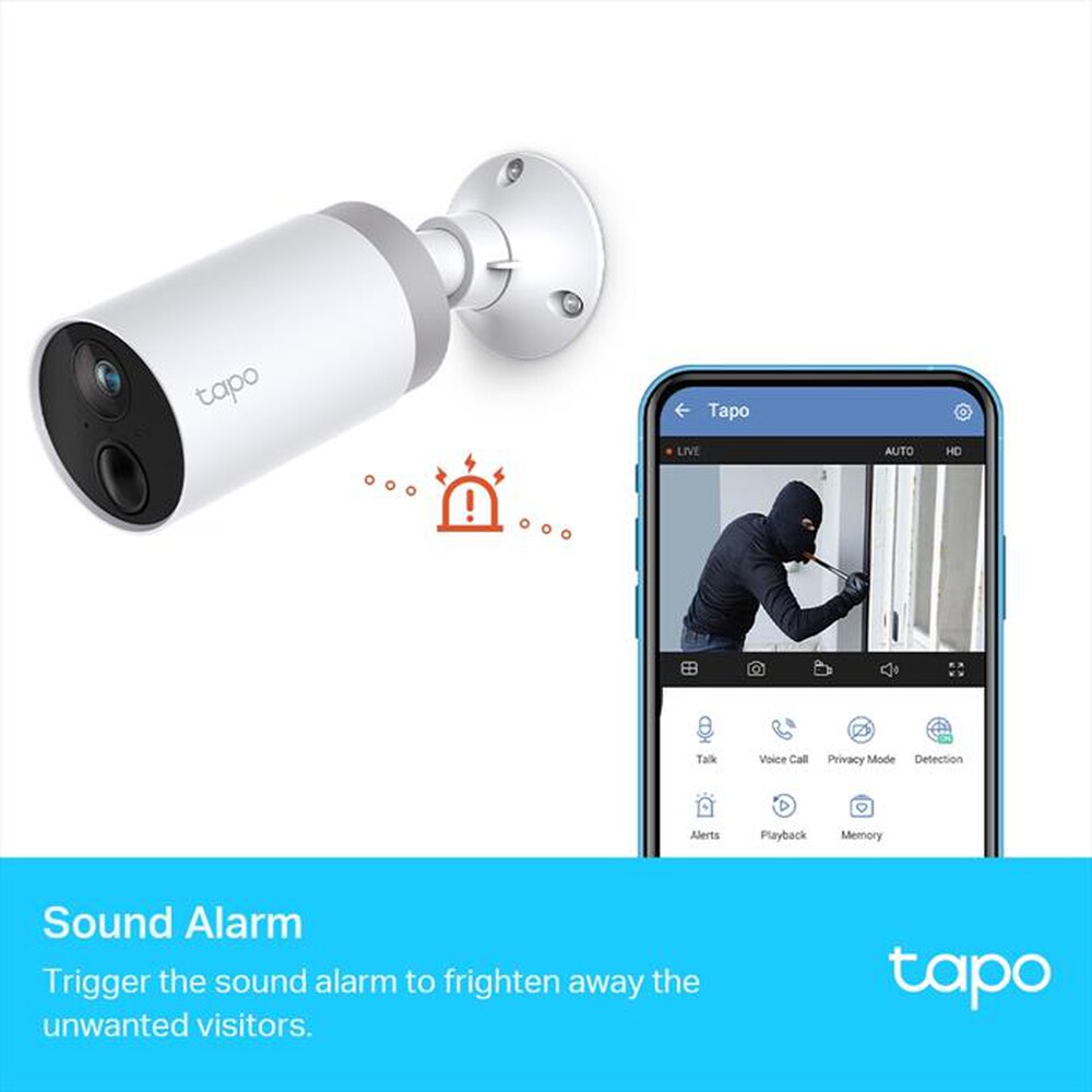 Immagine del prodotto TP-LINK - TAPO C400S2 SMART WIRE-FREE SECURITY CAMERA SYSTEM