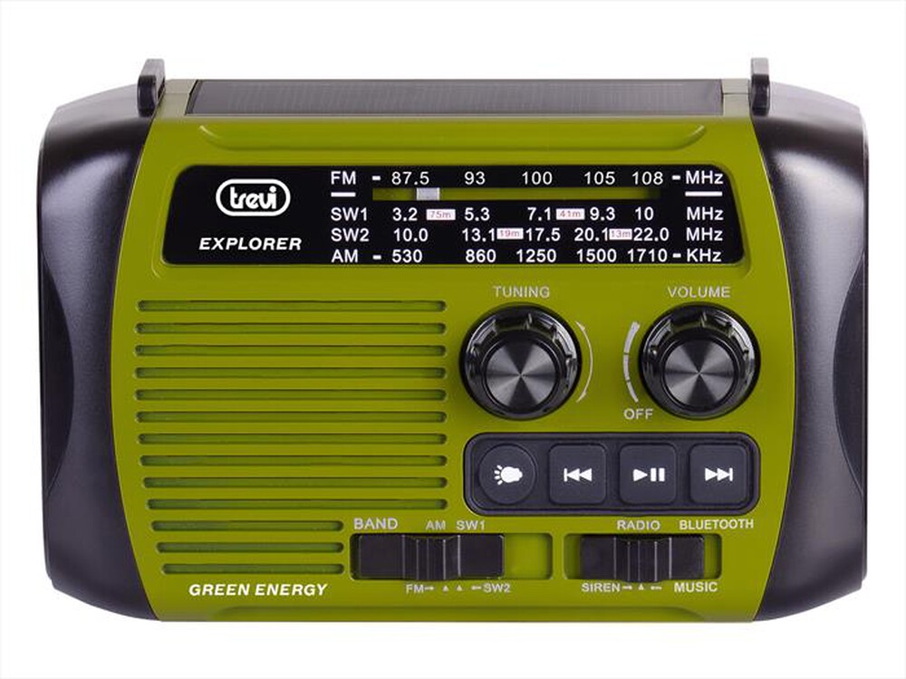Immagine del prodotto TREVI - Radio portatile AM/FM RA 7F30 BT-Verde