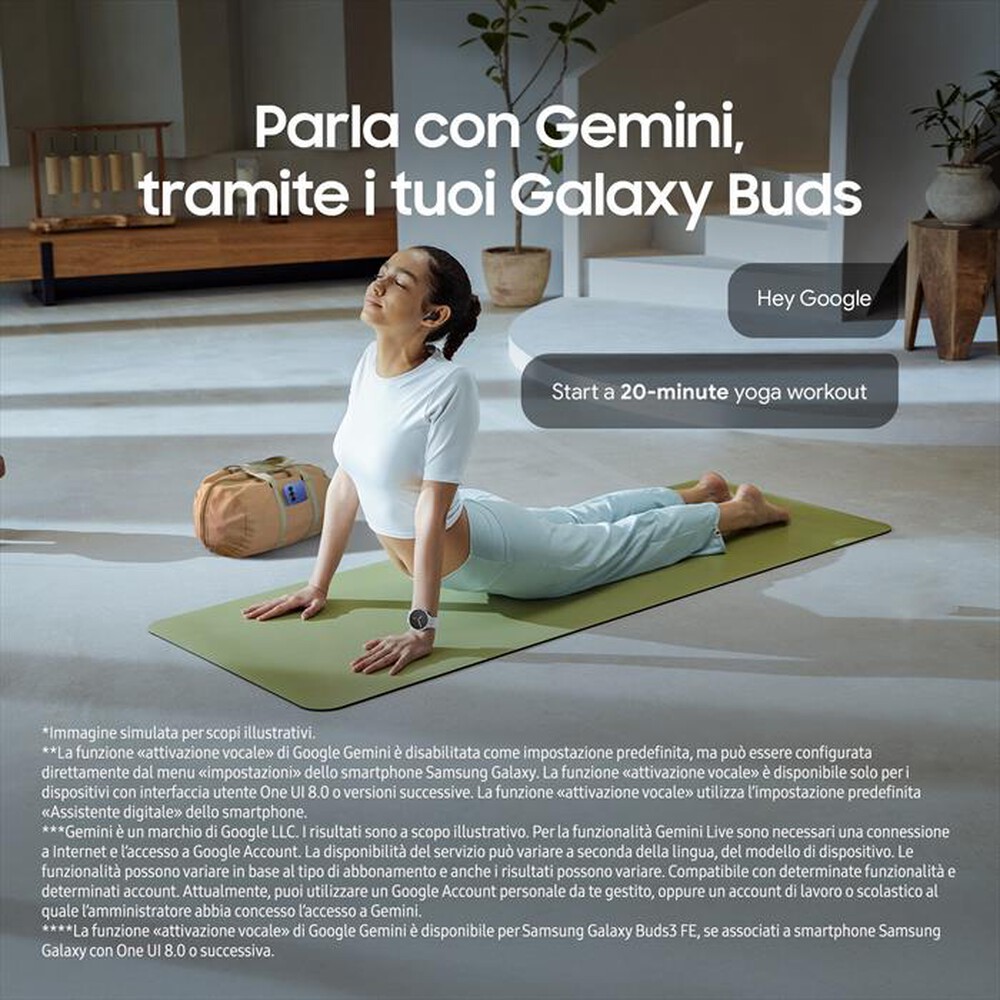 Immagine del prodotto SAMSUNG - Auricolare bluetooth GALAXY BUDS3 FE-GRAY