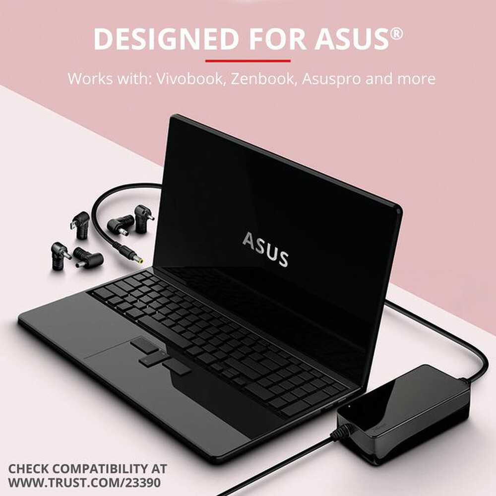 Immagine del prodotto TRUST - MAXO ASUS 90W LAPTOP CHARGER-Black