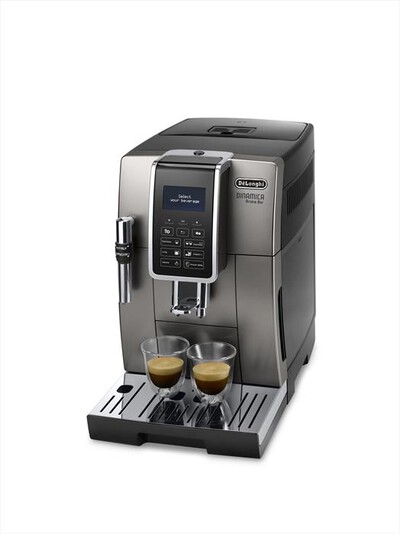 DE LONGHI - Macchina da caff&egrave; Dinamica Aroma Bar ECAM359.37.TB-TITANIO E NERO