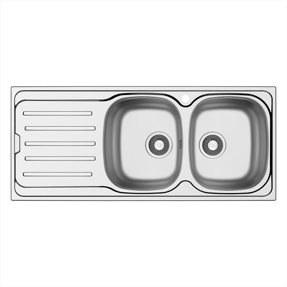 Immagine del prodotto GLEM GAS - Lavello 2 vasche MET162DX-Inox