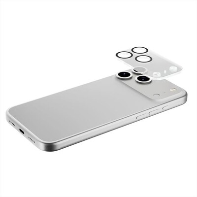 CELLULARLINE - CAMERA LENS per IPHONE 17 PRO-Trasparente