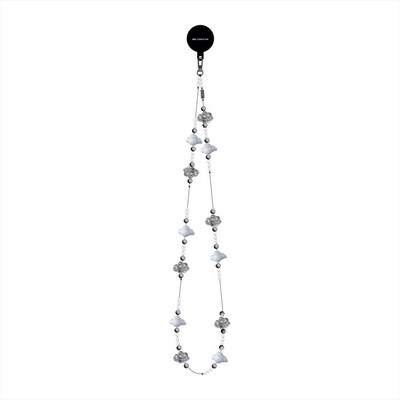 CASEME - Beads telefono collana, nuvola-Grigio