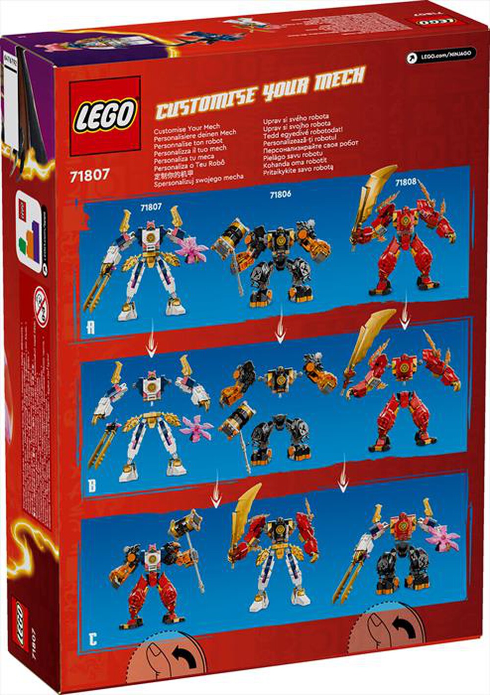 Immagine del prodotto LEGO - NINJAGO Mech elemento Tech di Sora 71807