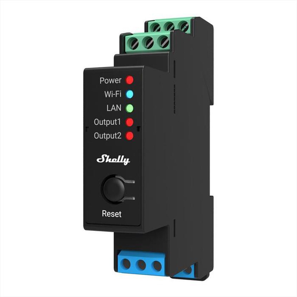 Immagine del prodotto SHELLY - Interruttore rel&egrave; PRO 2PM-Black