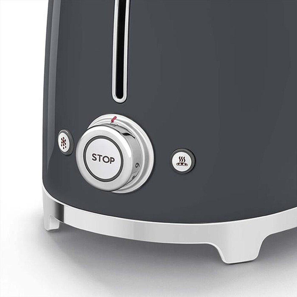 Immagine del prodotto SMEG - Tostapane 50's Style 2x2 fette &ndash; TSF01GREU-Grafite