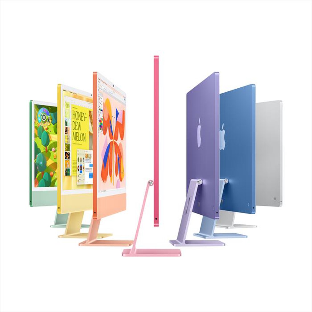 Immagine del prodotto APPLE - iMac Retina 24" 4.5K M4 Core 10 CPU 10 GPU 256GB-Argento