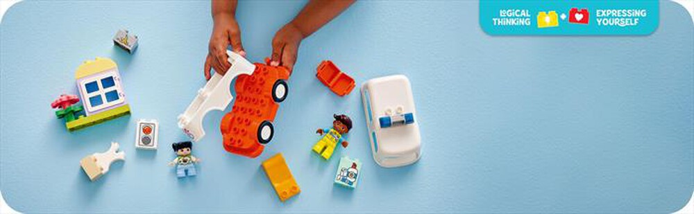 Immagine del prodotto LEGO - DUPLO Town Ambulanza e autista 10447
