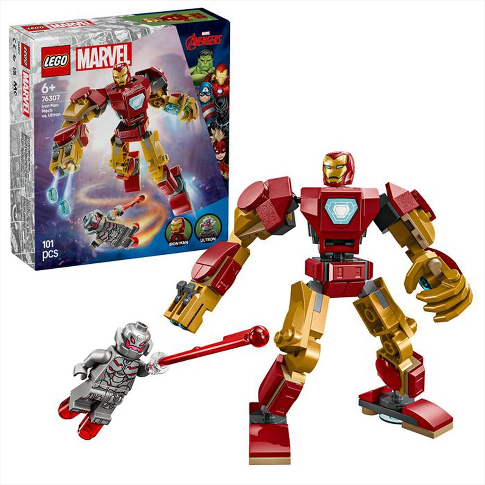 Immagine del prodotto LEGO - SUPER HEROES MARVEL Mech Iron Man vs Ultron 76307
