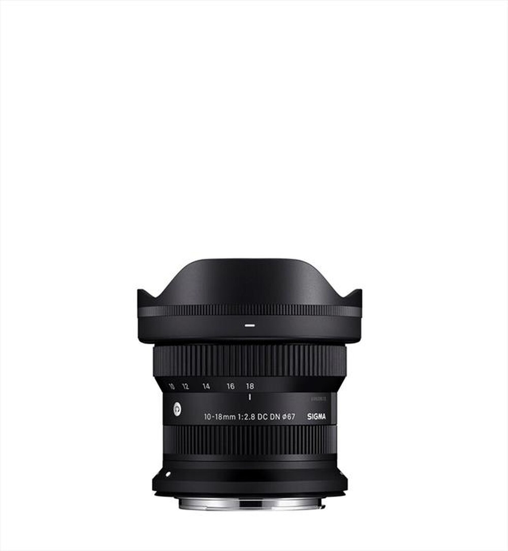 Immagine del prodotto SIGMA - Obiettivo Zoom 10-18/2.8 (C) DC DN CANON RF MOUNT-Nero