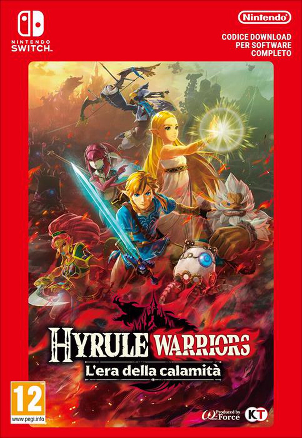 Immagine del prodotto NINTENDO - HYRULE W.: L'ERA DELLA CALAMIT&Agrave; - CODICE DOWNLOAD