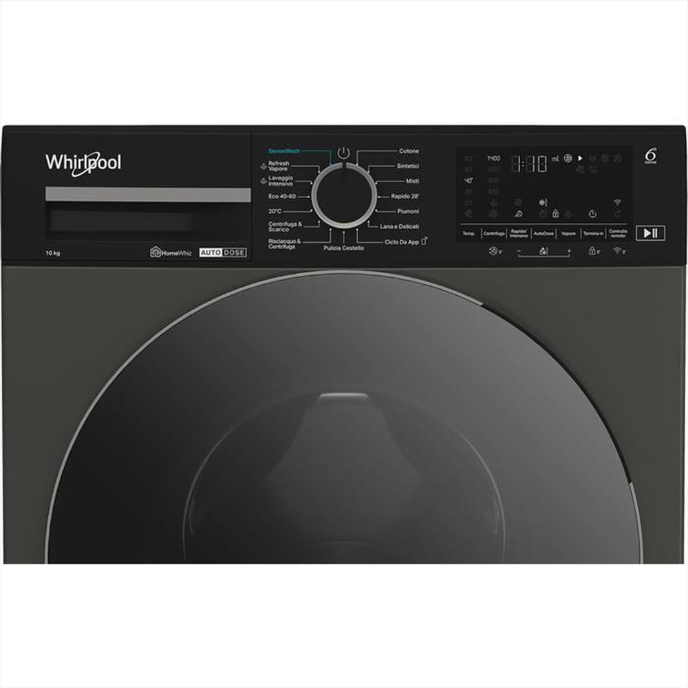 Immagine del prodotto WHIRLPOOL - Lavatrice WPM011GADSIT 10Kg Classe A-Nero
