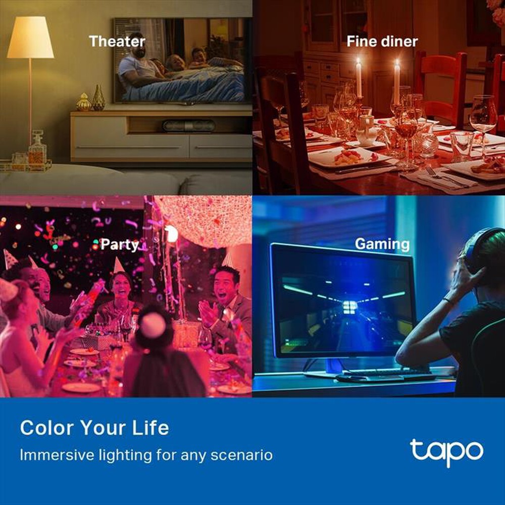 Immagine del prodotto TP-LINK - TL13 MULTI-COLOR SMART WI-FI LIGHT BULB