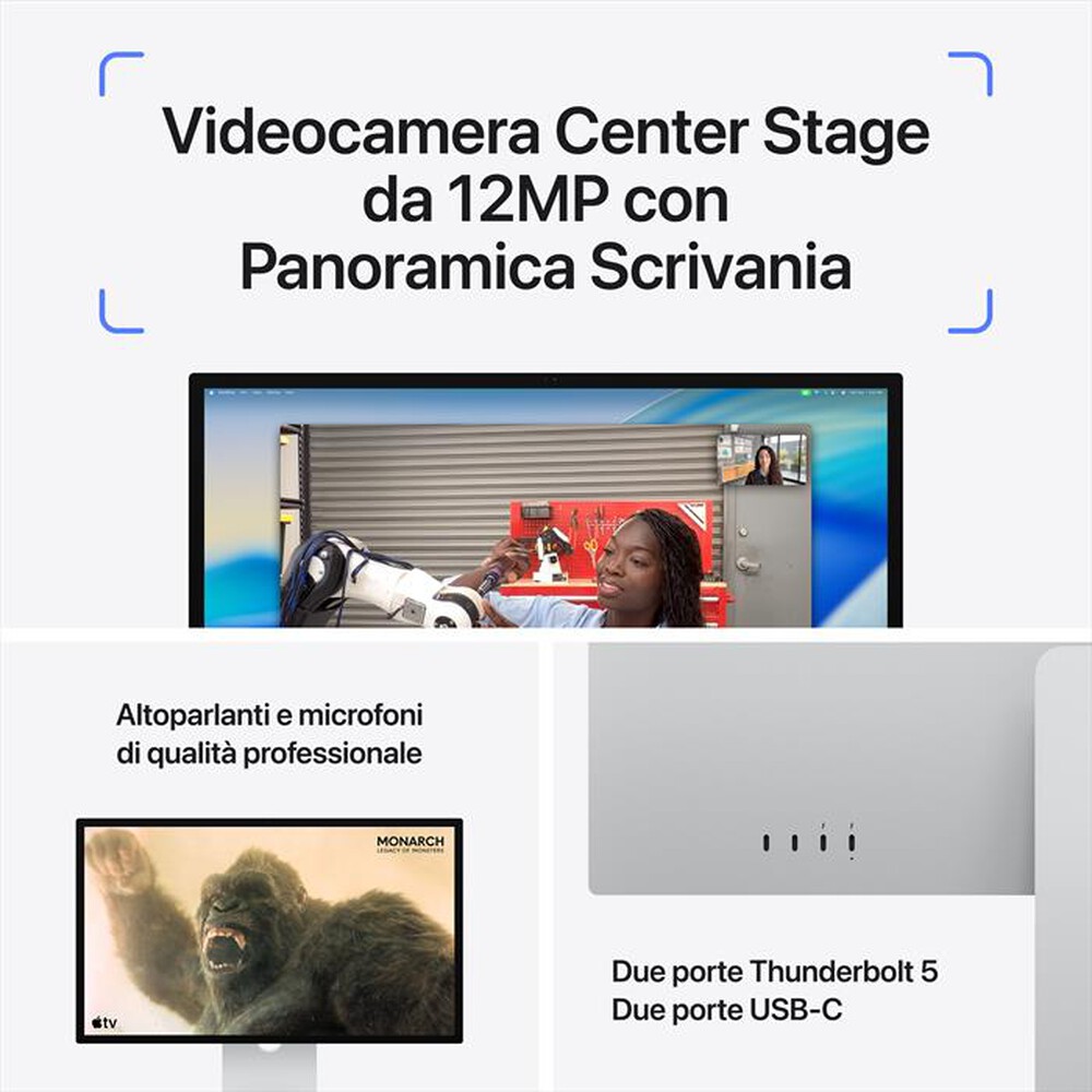 Immagine del prodotto APPLE - Studio Display - Sostegno inclinazione regolabile-Vetro standard