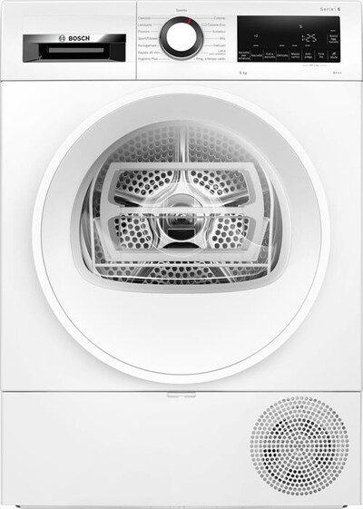 BOSCH - Asciugatrice WQG233D1IT 8Kg Classe C-Bianco