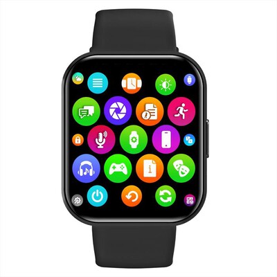 CELLY - TRAINERWATCH2BK - SMARTWATCH CON CHIAMATA VOCALE-Nero