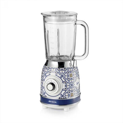 ARIETE - 0583/0C FRULLATORE CON TAZZA IN VETRO CAPRI-Multicolore