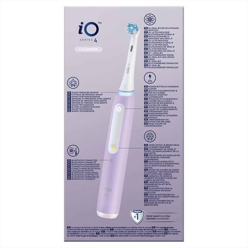 Immagine del prodotto ORAL-B - Spazzolino elettrico IO 4-LAVANDA