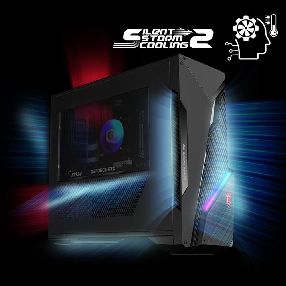 Immagine del prodotto MSI - Desktop MAG INFINITE S3 14NVM7-3237EU-Nero