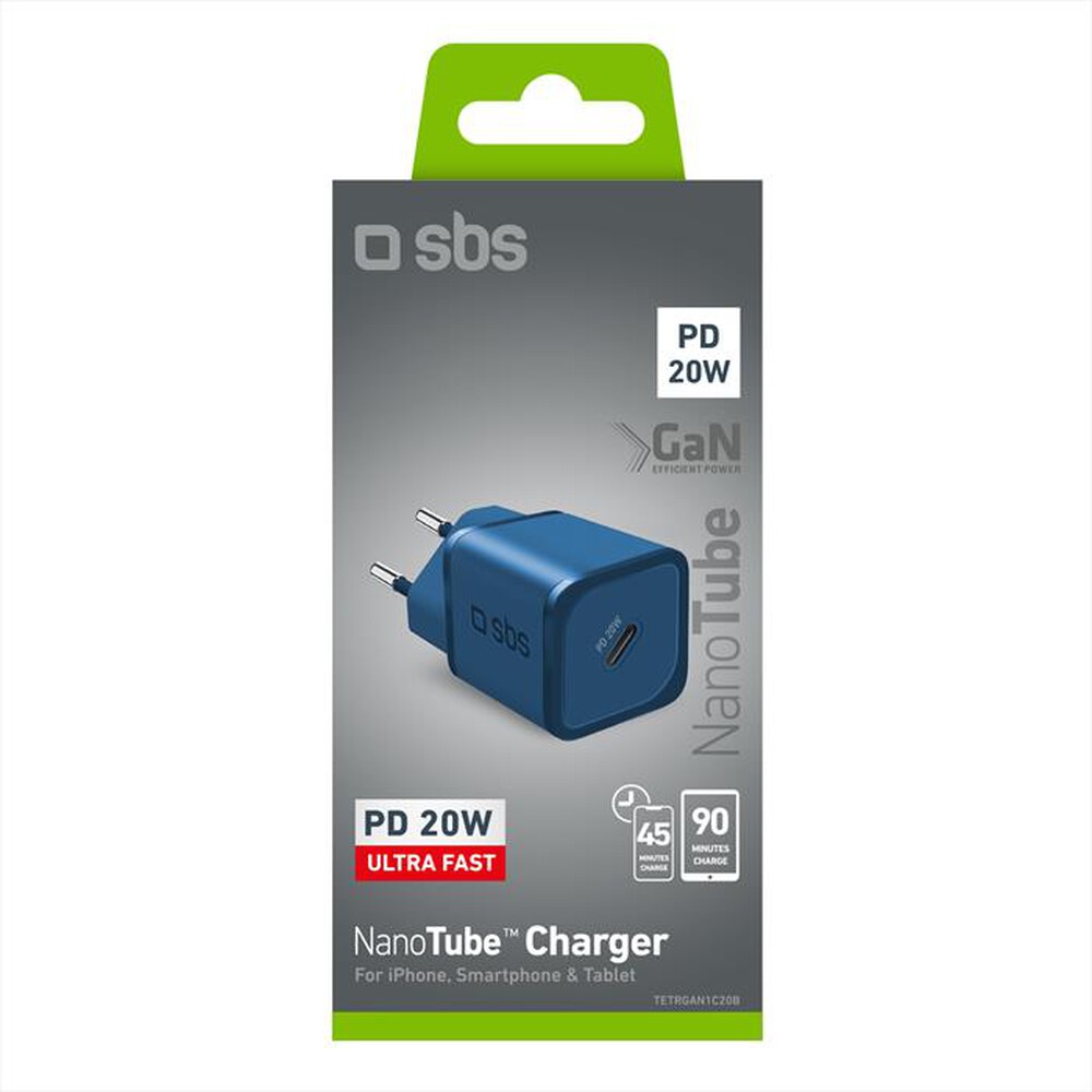 Immagine del prodotto SBS - Caricatore da rete TETRGAN1C20B-Blu