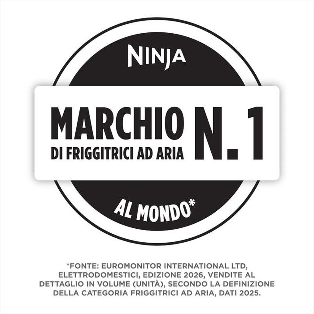 Immagine del prodotto NINJA - Friggitrice ad aria portatile Crispi FN101EUST-Tortora