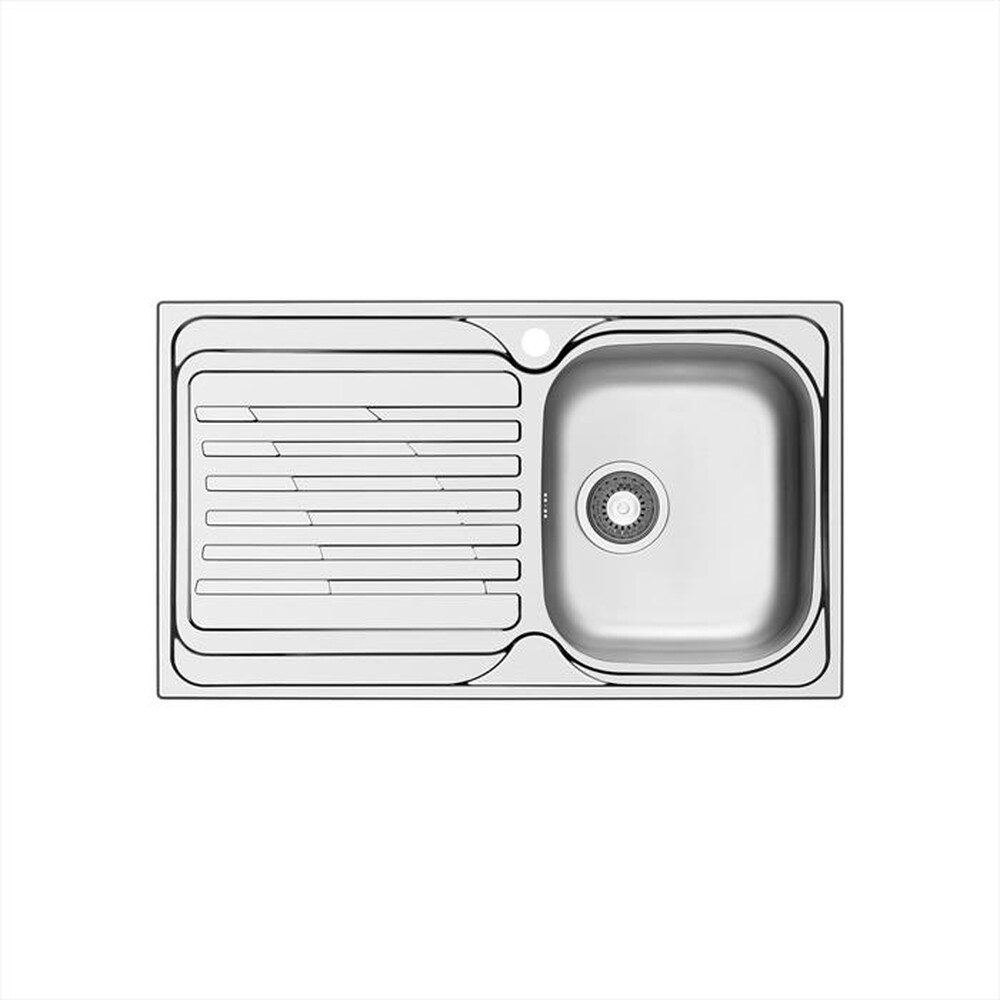Immagine del prodotto GLEM GAS - Lavello 1 vasca EUR861DX-Inox