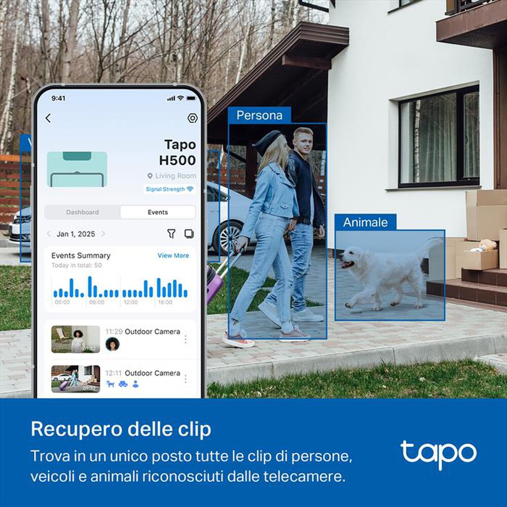 Immagine del prodotto TP-LINK - Tapo CentralHub SMART HOMEBASE-Bianco