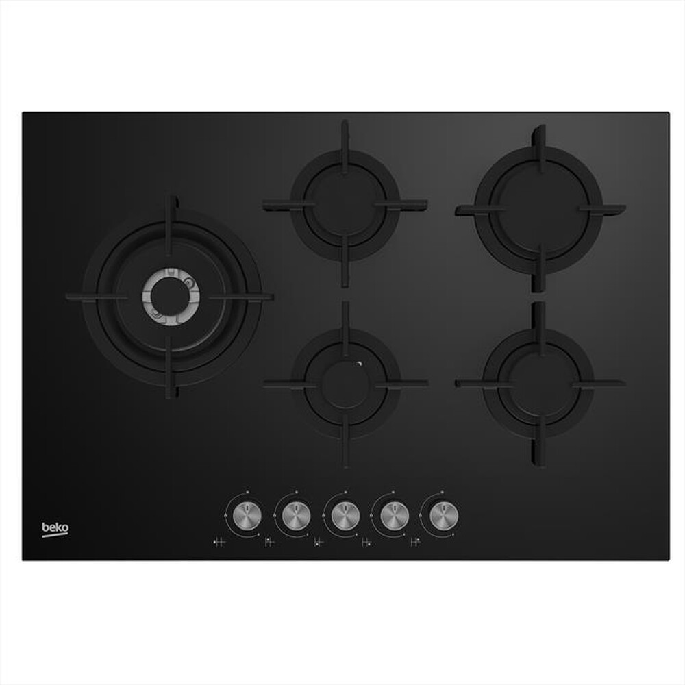 Immagine del prodotto BEKO - Piano cottura a gas HILL75222S 75cm-Cristallo nero