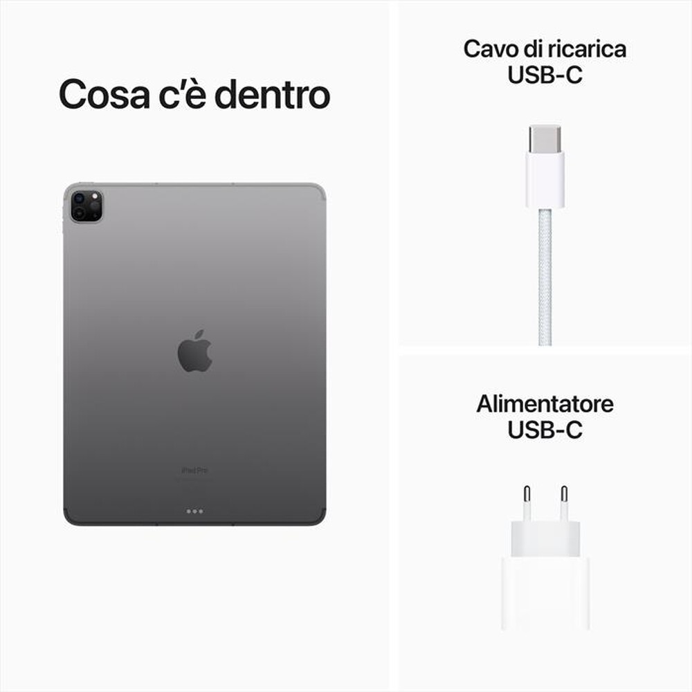Immagine del prodotto APPLE - iPad Pro 12,9" WIFI + CELLULAR 128GB-Grigio Spaziale