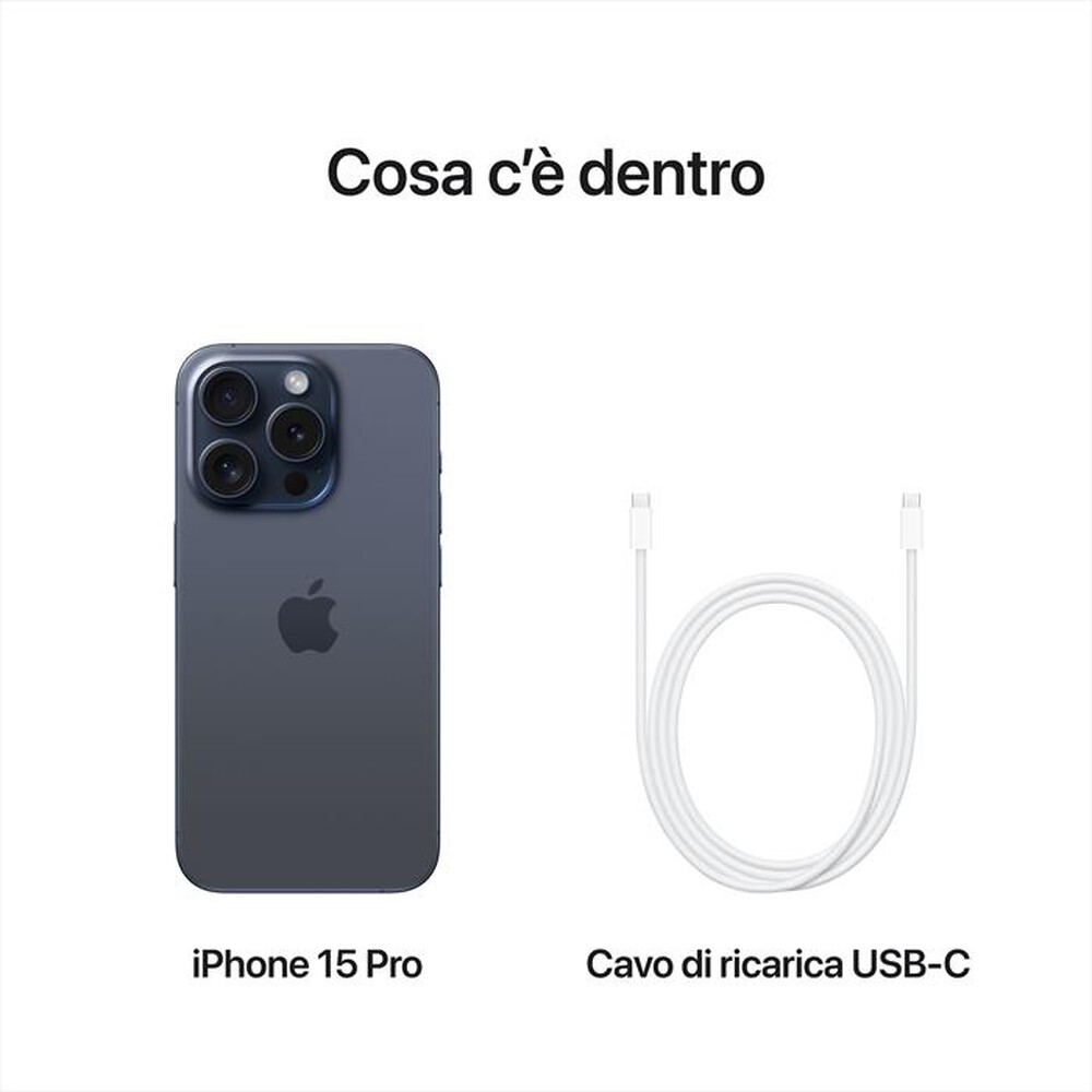 Immagine del prodotto APPLE - iPhone 15 Pro 1TB-Titanio Blu