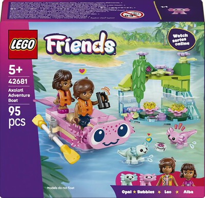 LEGO - FRIENDS Barca d&rsquo;avventura Axolotl - 42681