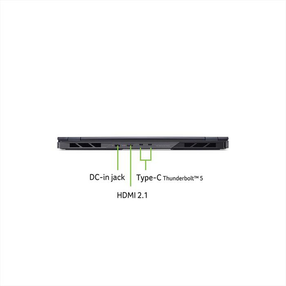 Immagine del prodotto ACER - NOTEBOOK GAMING PREDATOR HELIOS 18 AI PH18-73-91LK-Nero