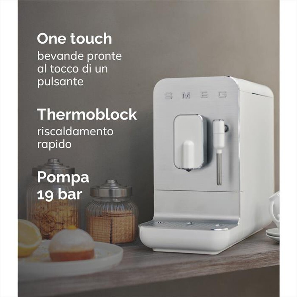 Immagine del prodotto SMEG - Macchina da caff&egrave; automatica BCC12WHMEU-Bianco