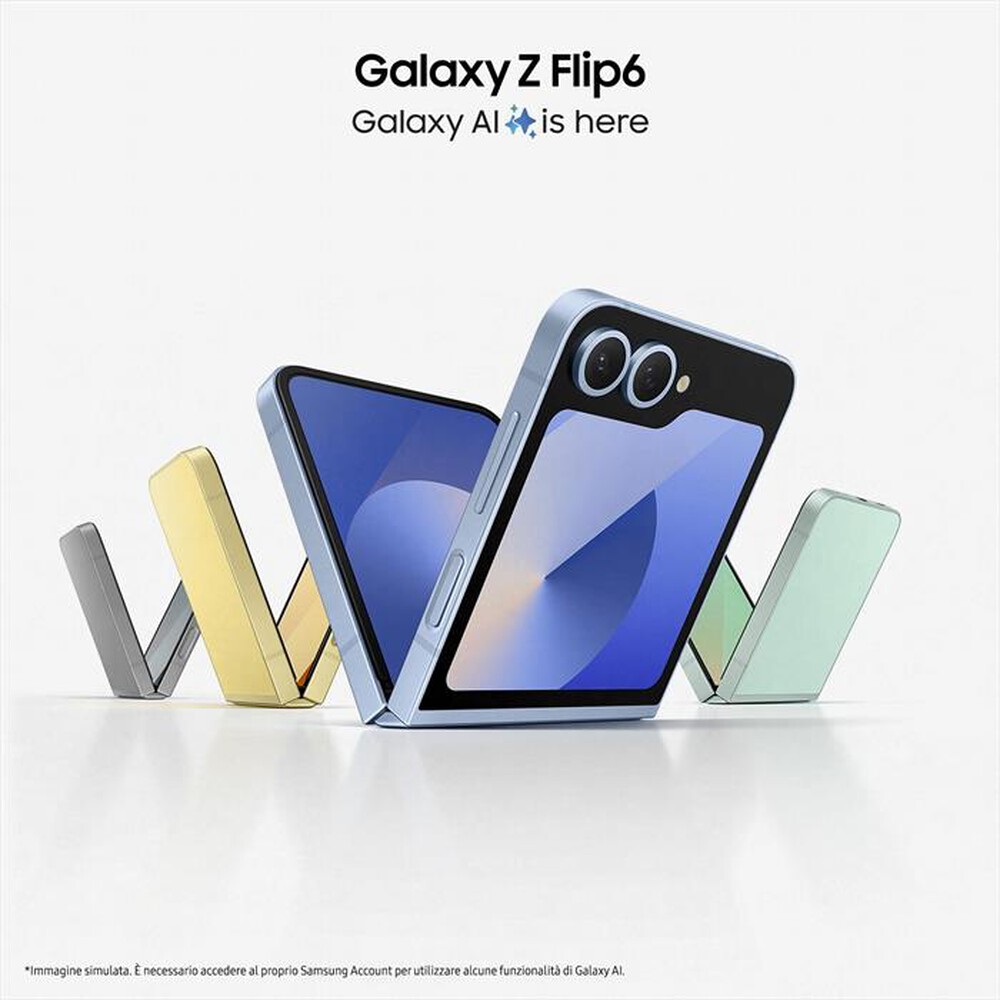 Immagine del prodotto SAMSUNG - Galaxy Z Flip6 12+256GB-Blue