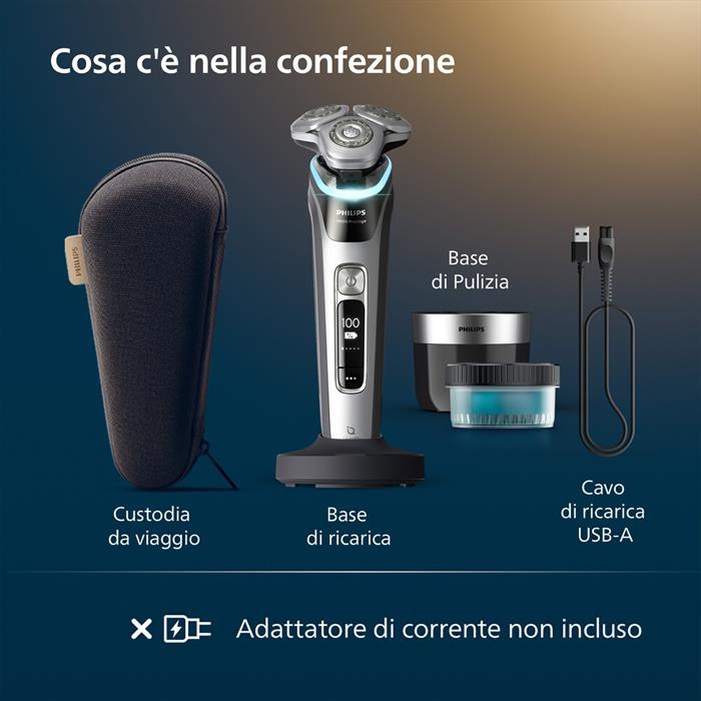 Immagine del prodotto PHILIPS - RASOIO SERIE I9000 PRESTIGE XP9204/30-Dark Slate Nova